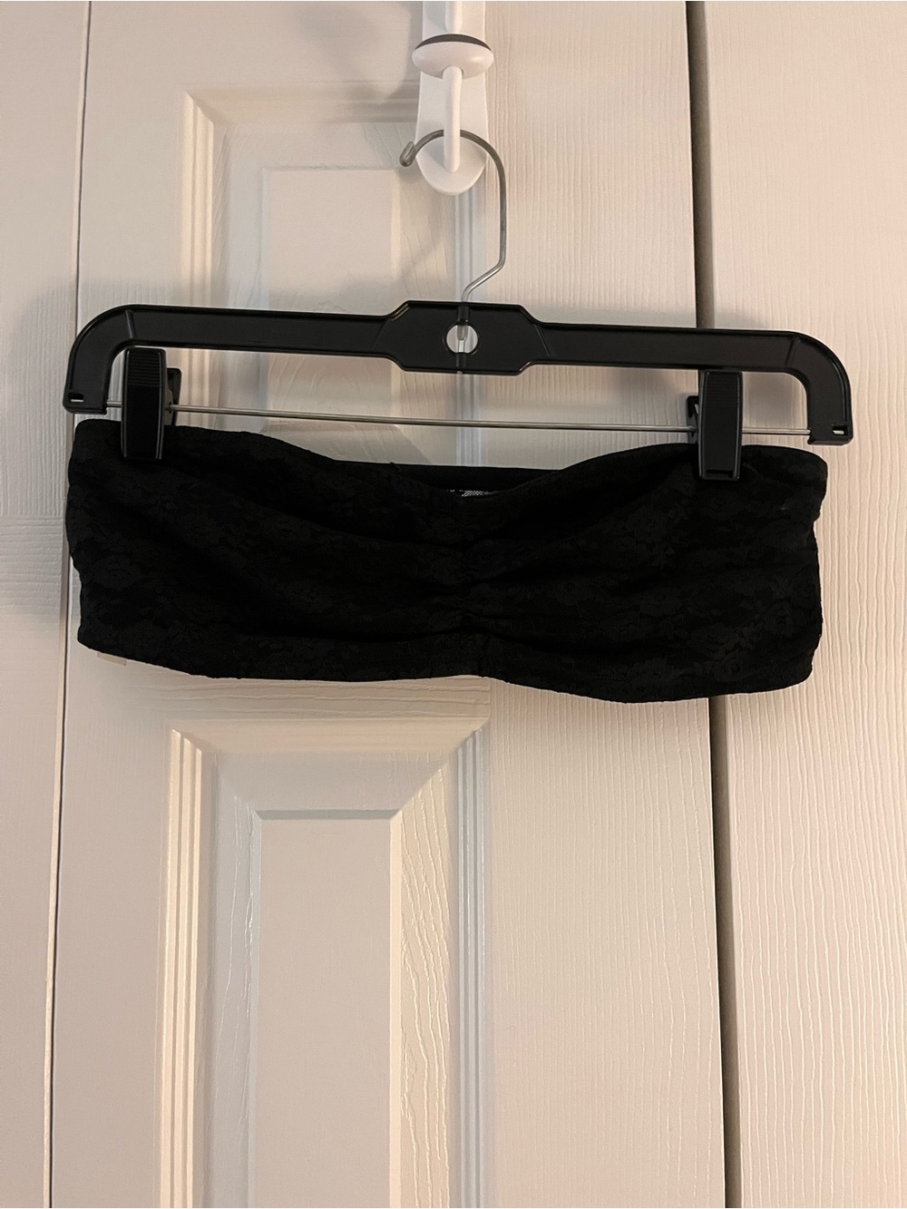 PINK Victoria's Secret Black Lace Bandeau Hair Wrap